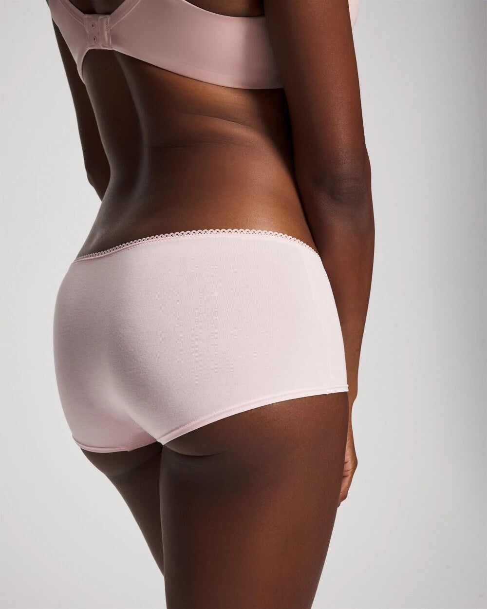 Signature Boy Short - PRETTY PINK GOLD FOIL | Soma Women