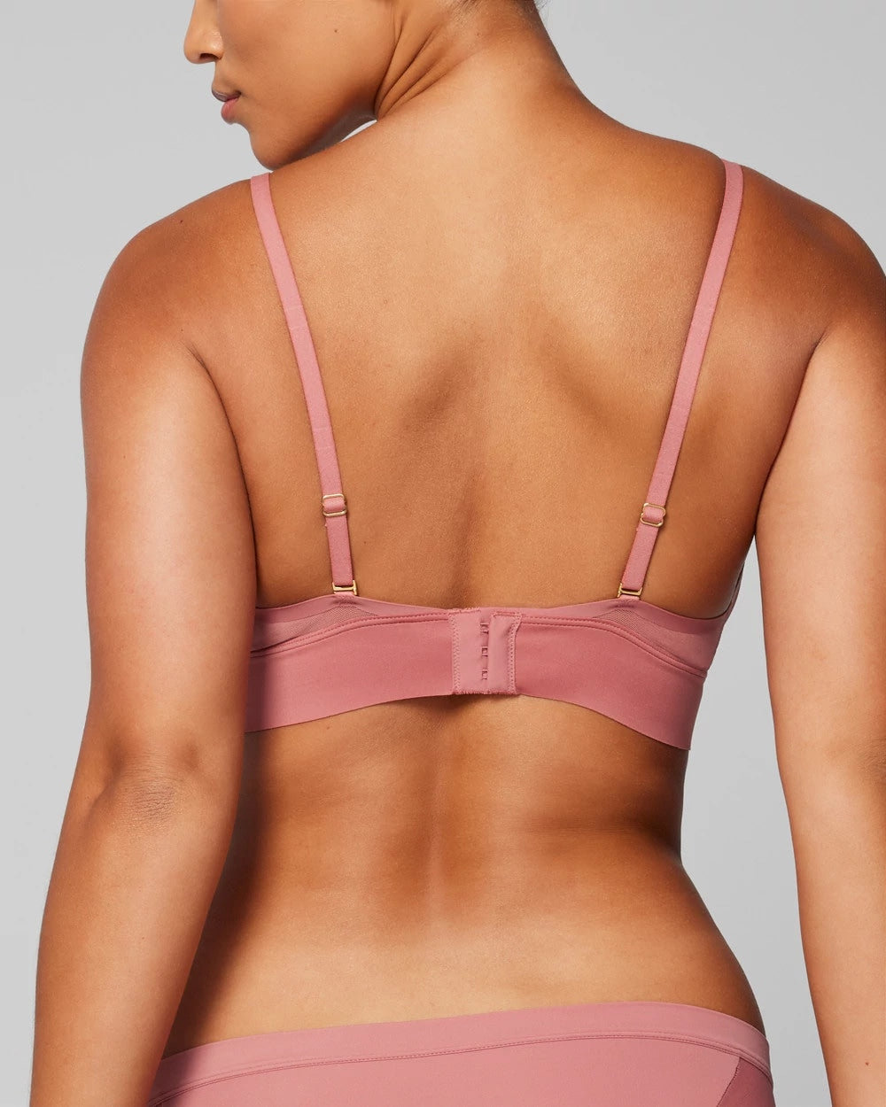 Triangle Mesh Bralette - CLAY ROSE | Soma Women