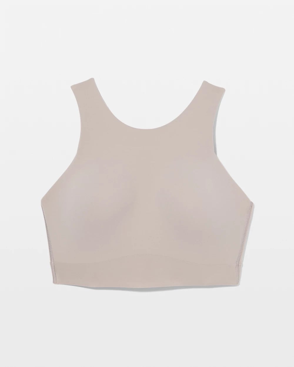High-Neck Yoga Bra - SILVER TAUPE | Soma Women