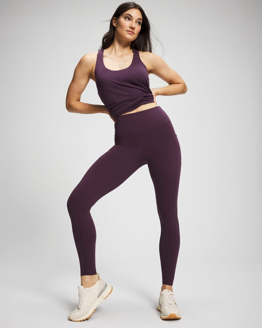 24/7 High-Waist Legging - PLUM PERFECT | Soma Women