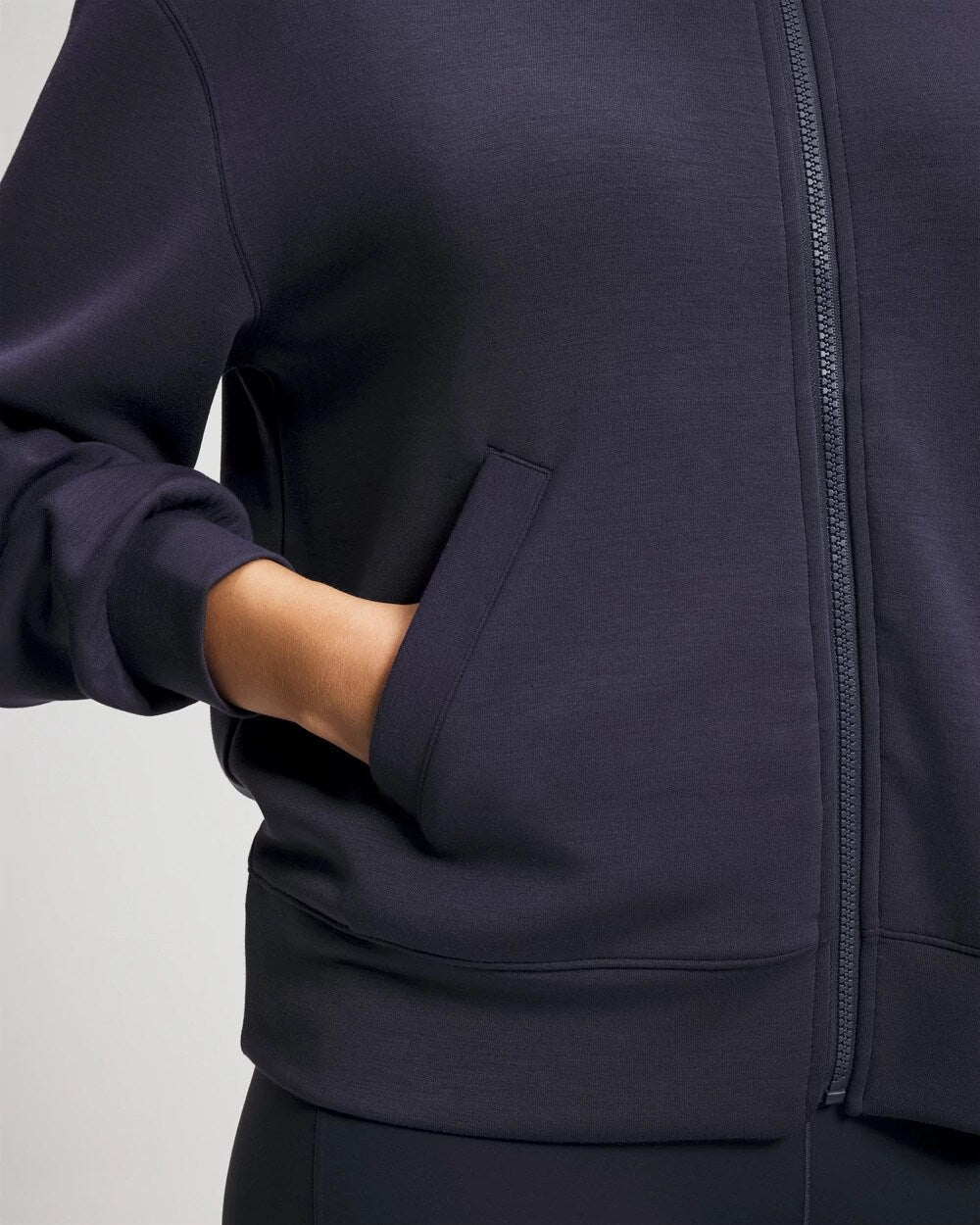 Modern Modal Bomber Jacket - DEEP INDIGO | Soma Women