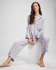 Pajama Pants - RELAX STRIPE BLUE OPAL | Soma Women