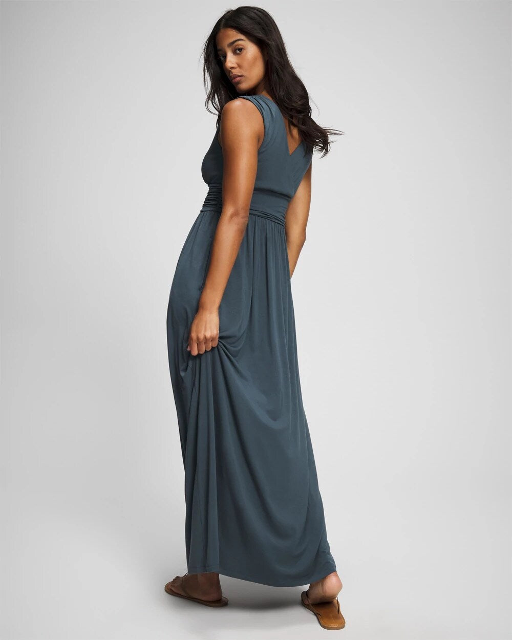 Goddess Maxi Bra Dress - PETROL | Soma Women