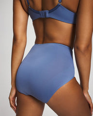 High-Waist Brief Panty - SUNDOWN BLUE | Soma Women