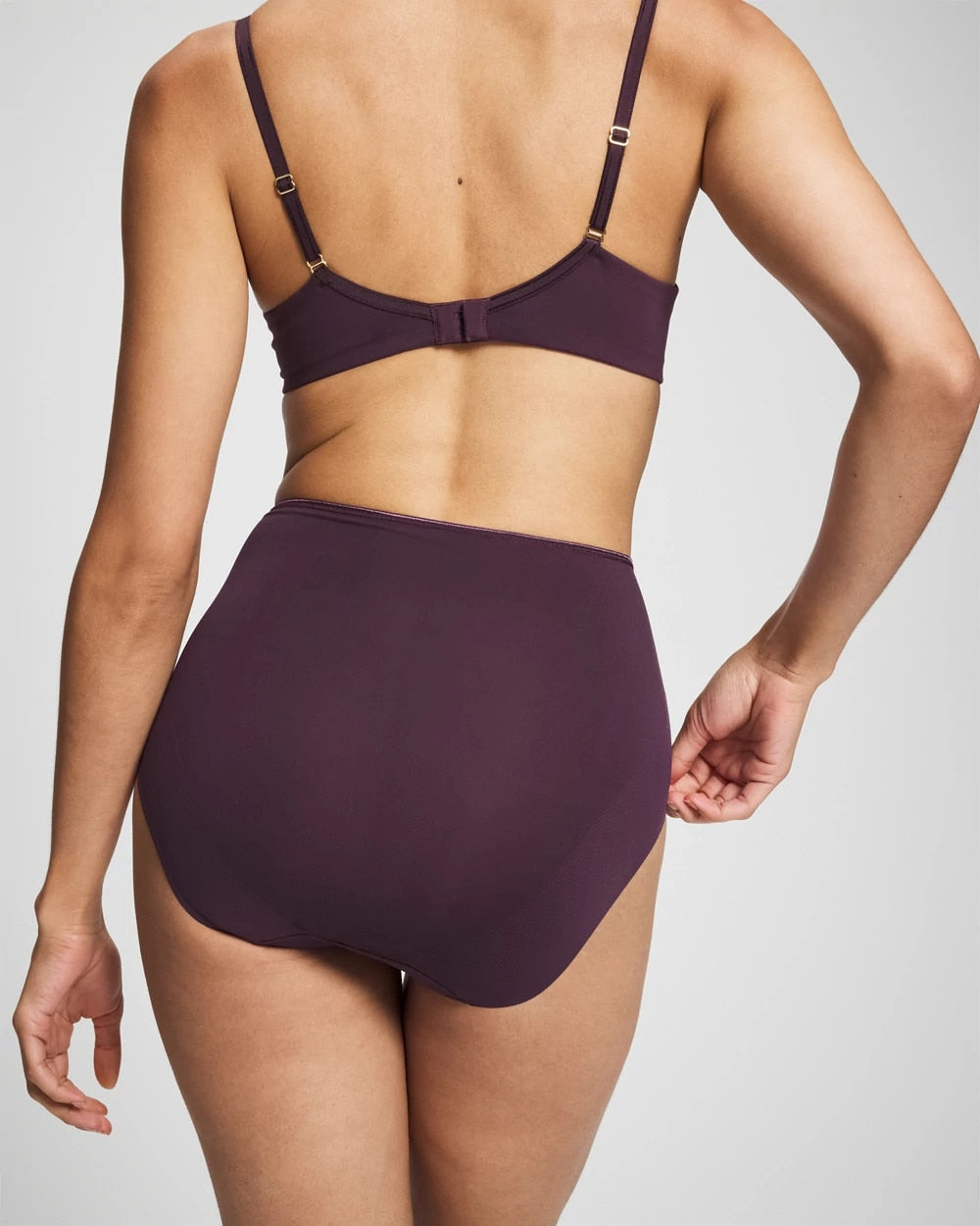 High-Waist Brief Panty - PLUM PERFECT | Soma Women
