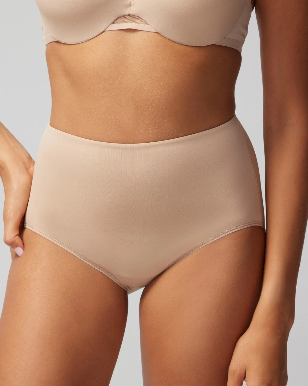 High-Waist Brief Panty - WARM AMBER | Soma Women