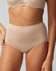 High-Waist Brief Panty - WARM AMBER | Soma Women