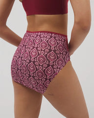 Vanishing Edge Microfiber Modern Brief Panty with Lace - PLENTIFUL PIECES KISS | Soma Women
