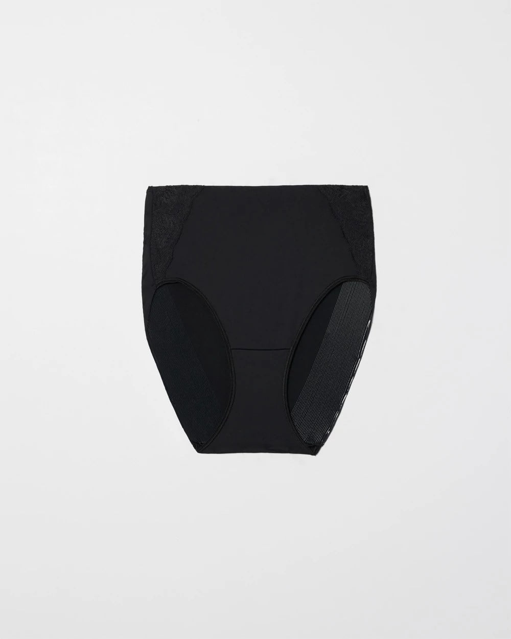 Modern Brief Panty with Lace - BLACK | Soma Women