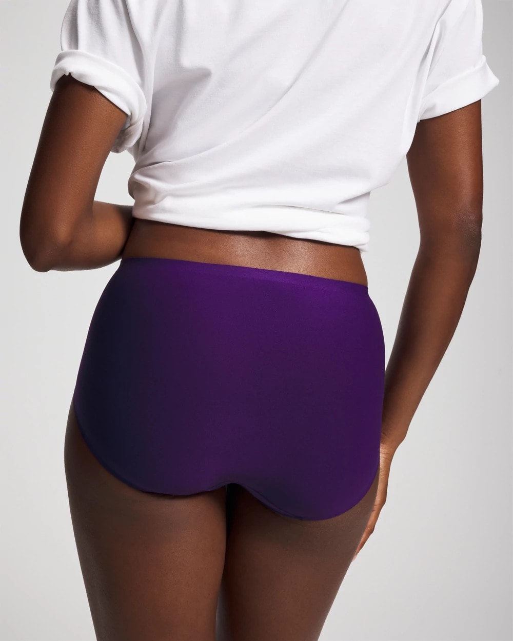 Soft Stretch Modern Brief Panty - MAJESTIC PURPLE | Soma Women