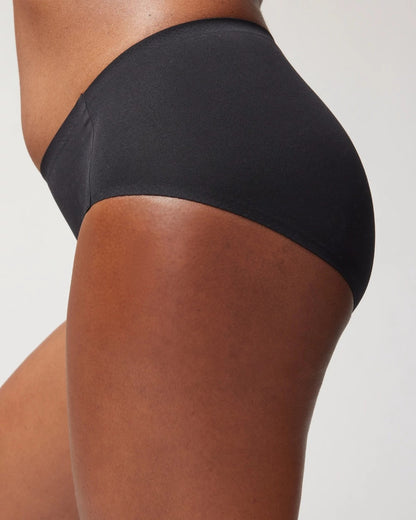 Soft Stretch Modern Brief Panty - BLACK | Soma Women