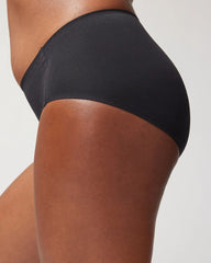 Soft Stretch Modern Brief Panty - BLACK | Soma Women