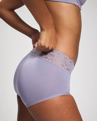 Brief Panty with Enchanting Lace - LAVENDER CLOUD | Soma Women