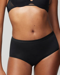Cotton Modern Brief Panty - BLACK | Soma Women