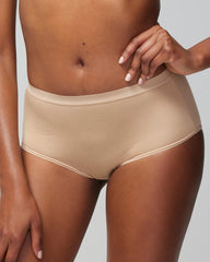 Cotton Modern Brief Panty - WARM AMBER | Soma Women