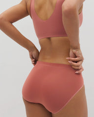 High-Leg Brief Panty - CLAY ROSE | Soma Women
