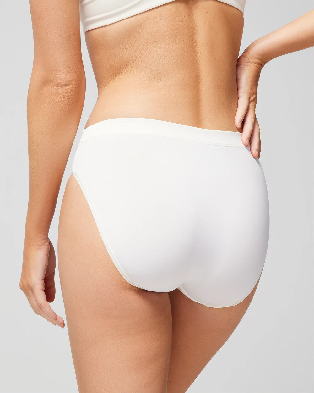High-Leg Brief Panty - IVORY | Soma Women