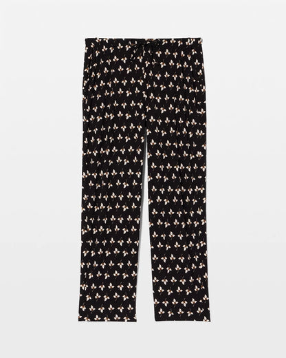 Ankle Pajama Pant - PEACEFUL PETALS BLACK | Soma Women