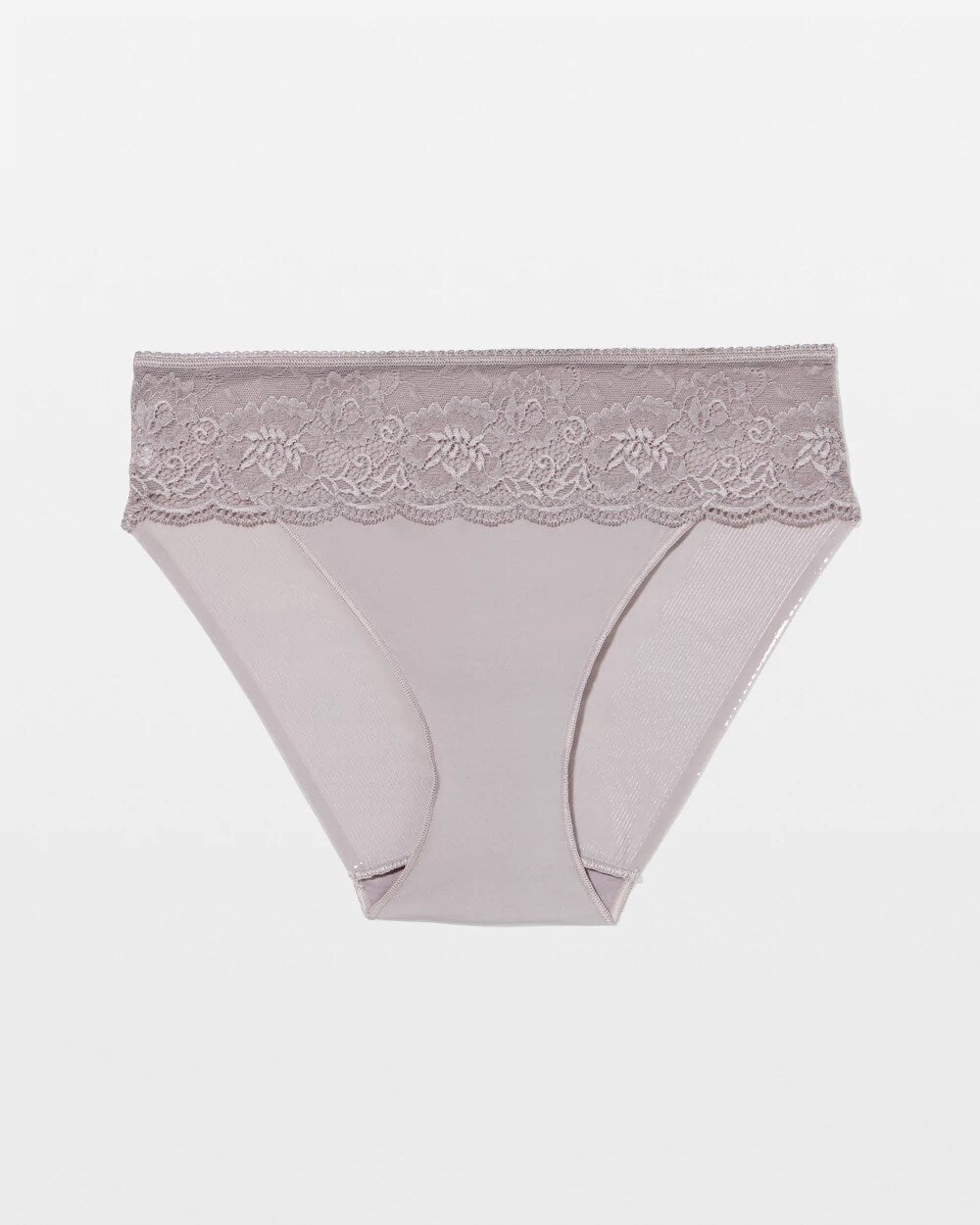 Edge Hipster Panty with Lace - MINERAL GRAY | Soma Women