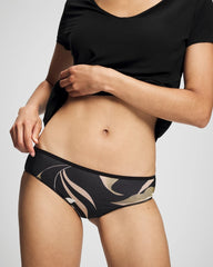 Cheeky Hipster Panty - MYSTIC BLOOMS MINI BLACK | Soma Women