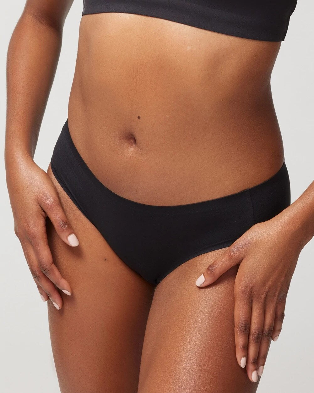 Soft Stretch Hipster Panty - BLACK | Soma Women