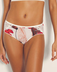 Hipster Panty with Enchanting Lace - TROPIC LIKE ITS HOT M WS | Soma Women
