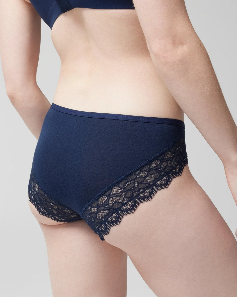 Hipster Panty with Enchanting Lace - NIGHTFALL NAVY | Soma Women