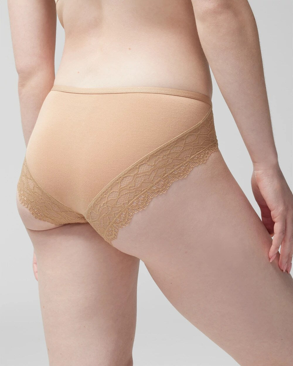 Hipster Panty with Enchanting Lace - WARM AMBER | Soma Women