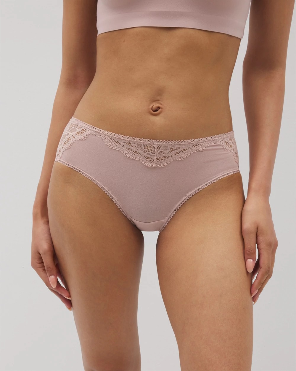Lace Hipster - ADOBE ROSE | Soma Women