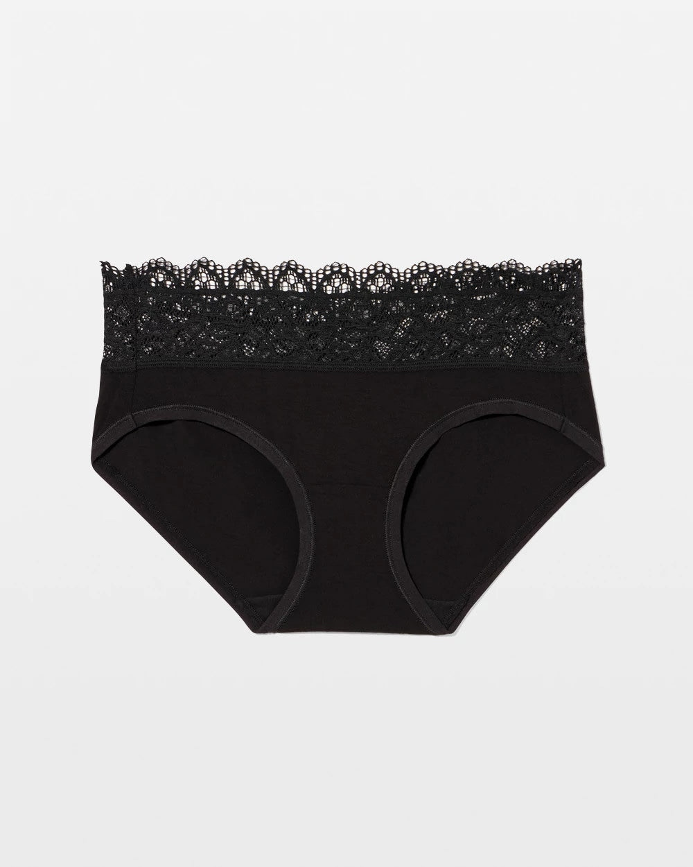 Hipster Panty with Enchanting Lace - BLACK | Soma Women