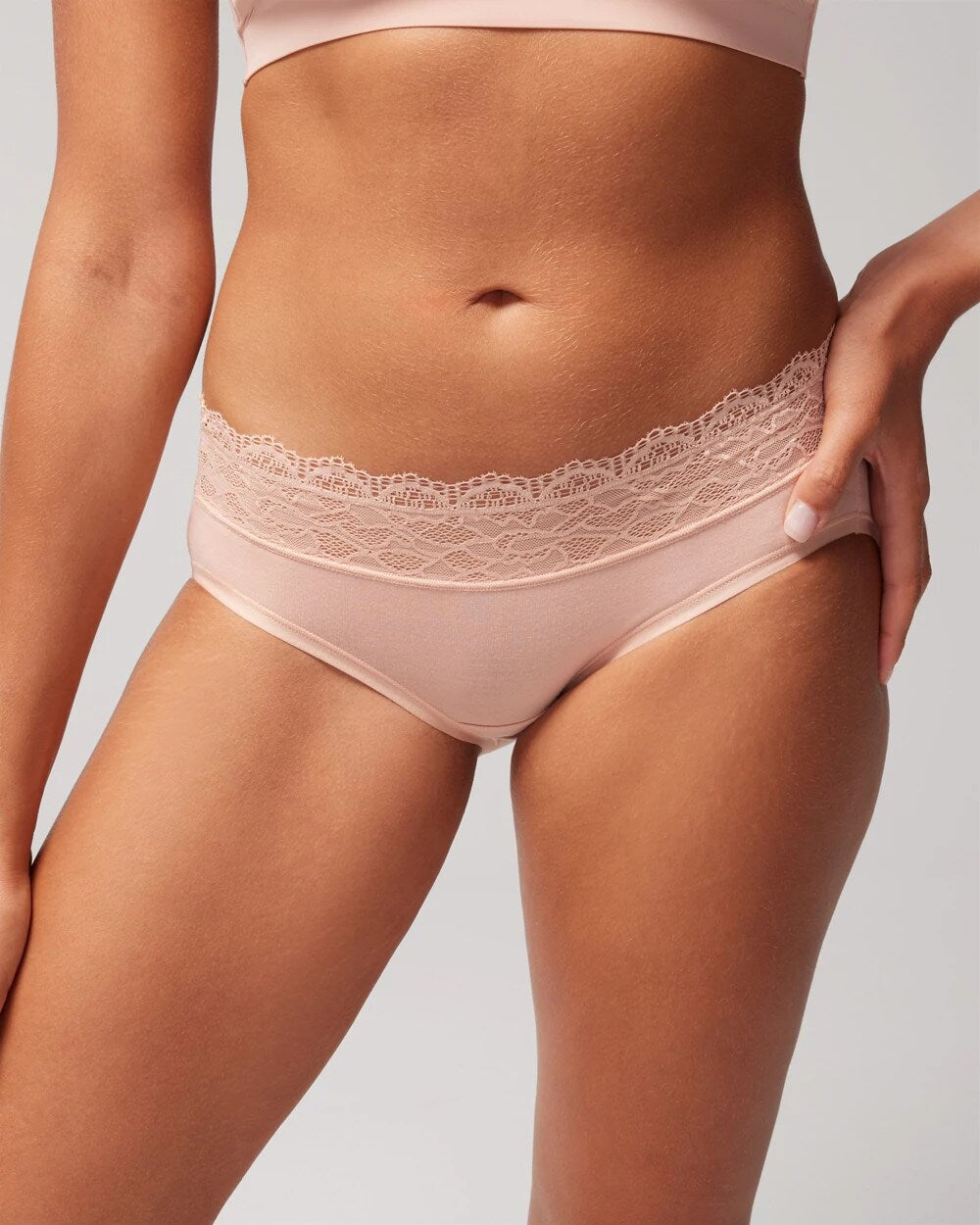 Hipster Panty with Enchanting Lace - HUSH | Soma Women