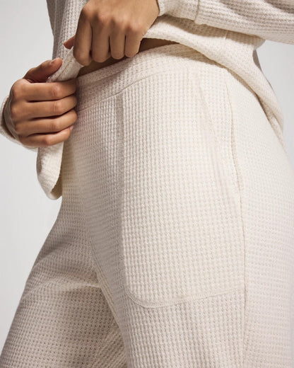 Cozy Waffle Banded Pajama Bottom - CHAMPAGNE DREAMS | Soma Women