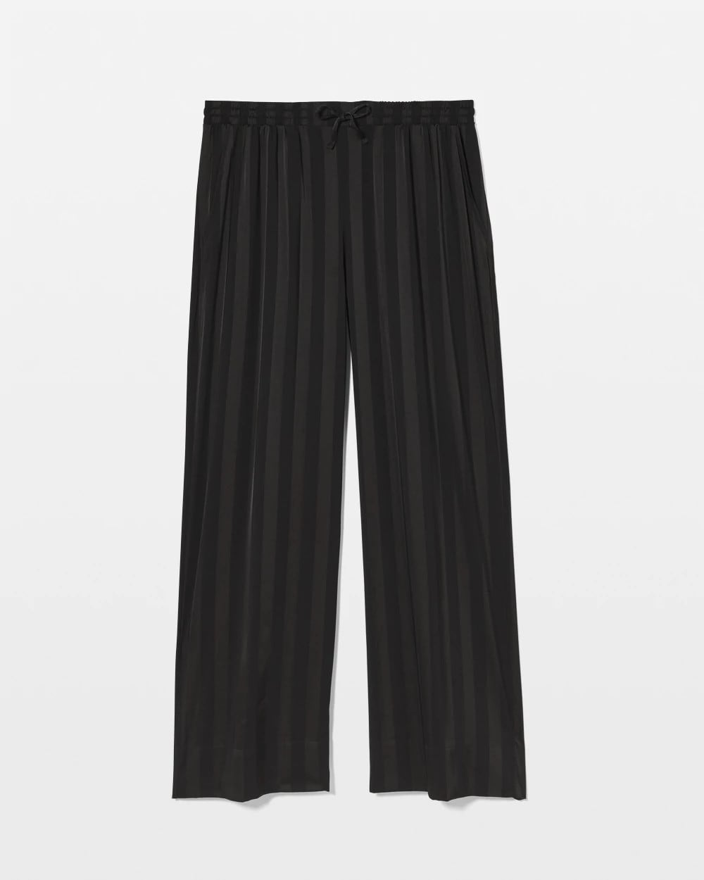Shadow Stripe Pajama Pant - BLACK | Soma Women