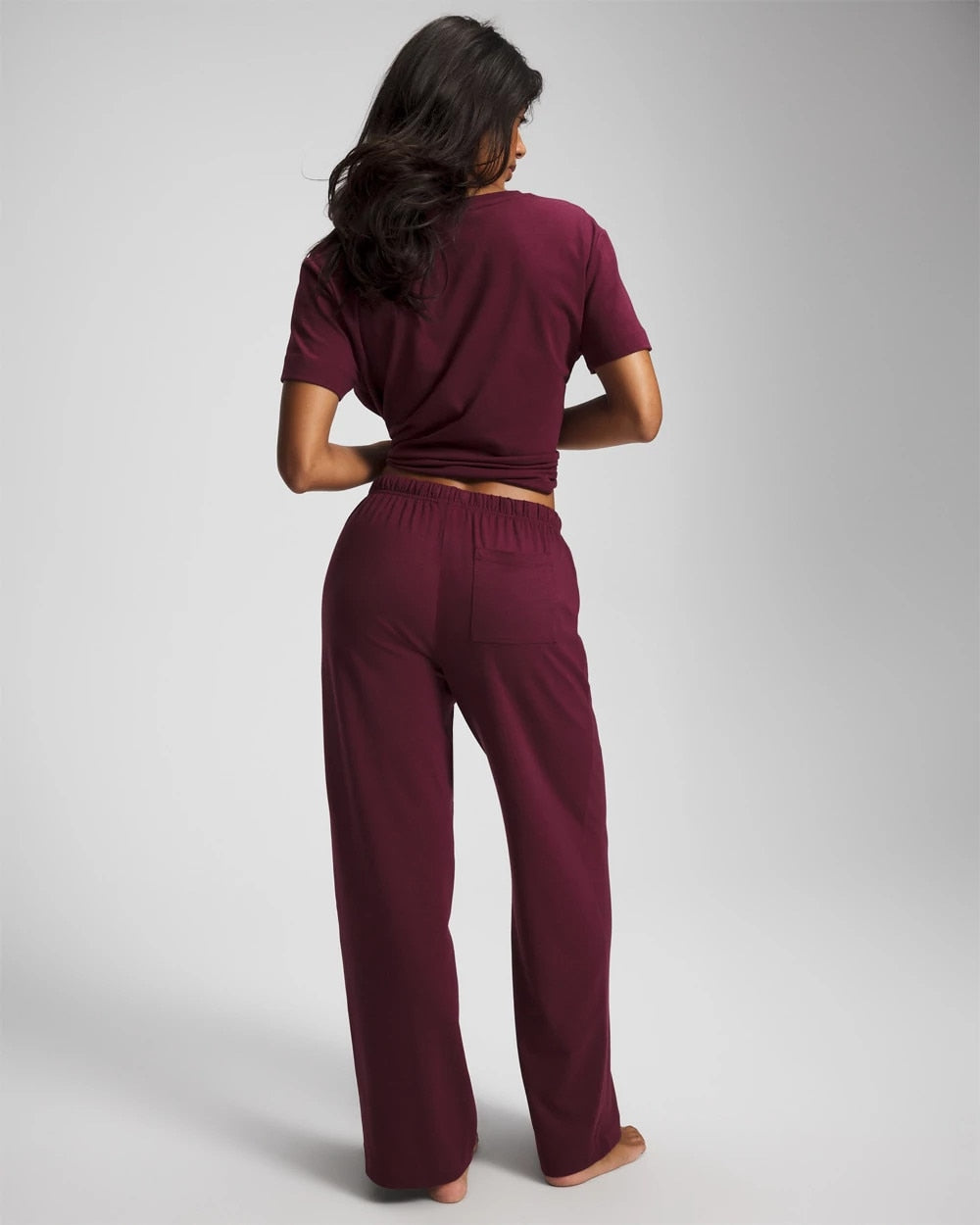 Pajama Pants - VELVET PLUM | Soma Women