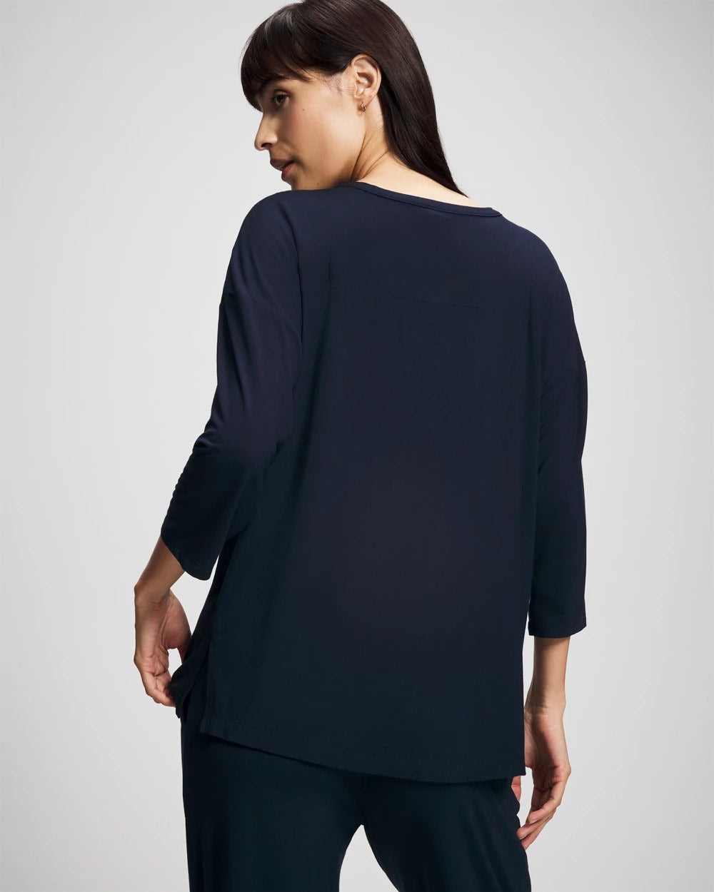Button-Up Pajama Top - NIGHTFALL NAVY | Soma Women