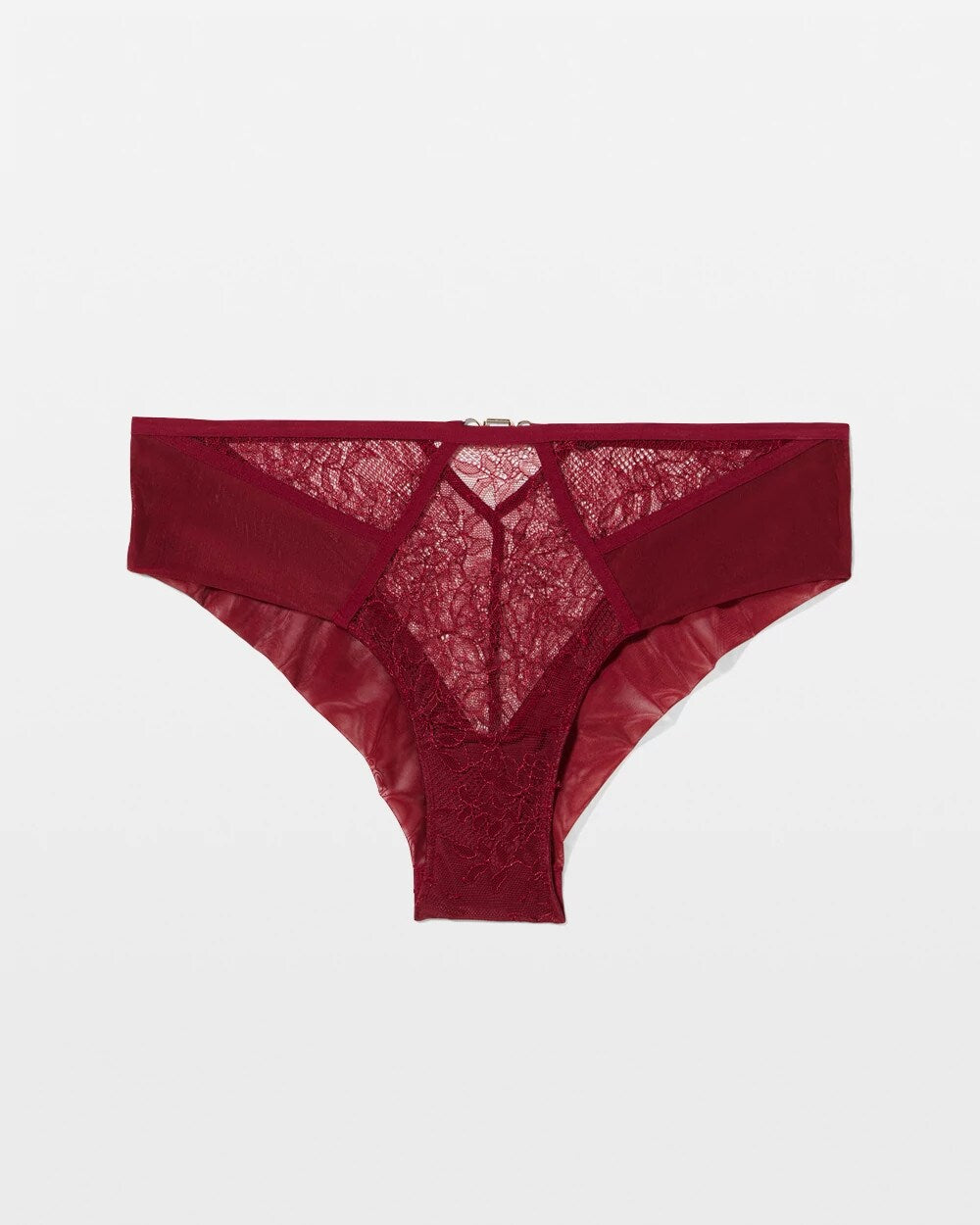 Sheer Glam Cheeky Panty - RED VELVET | Soma Women