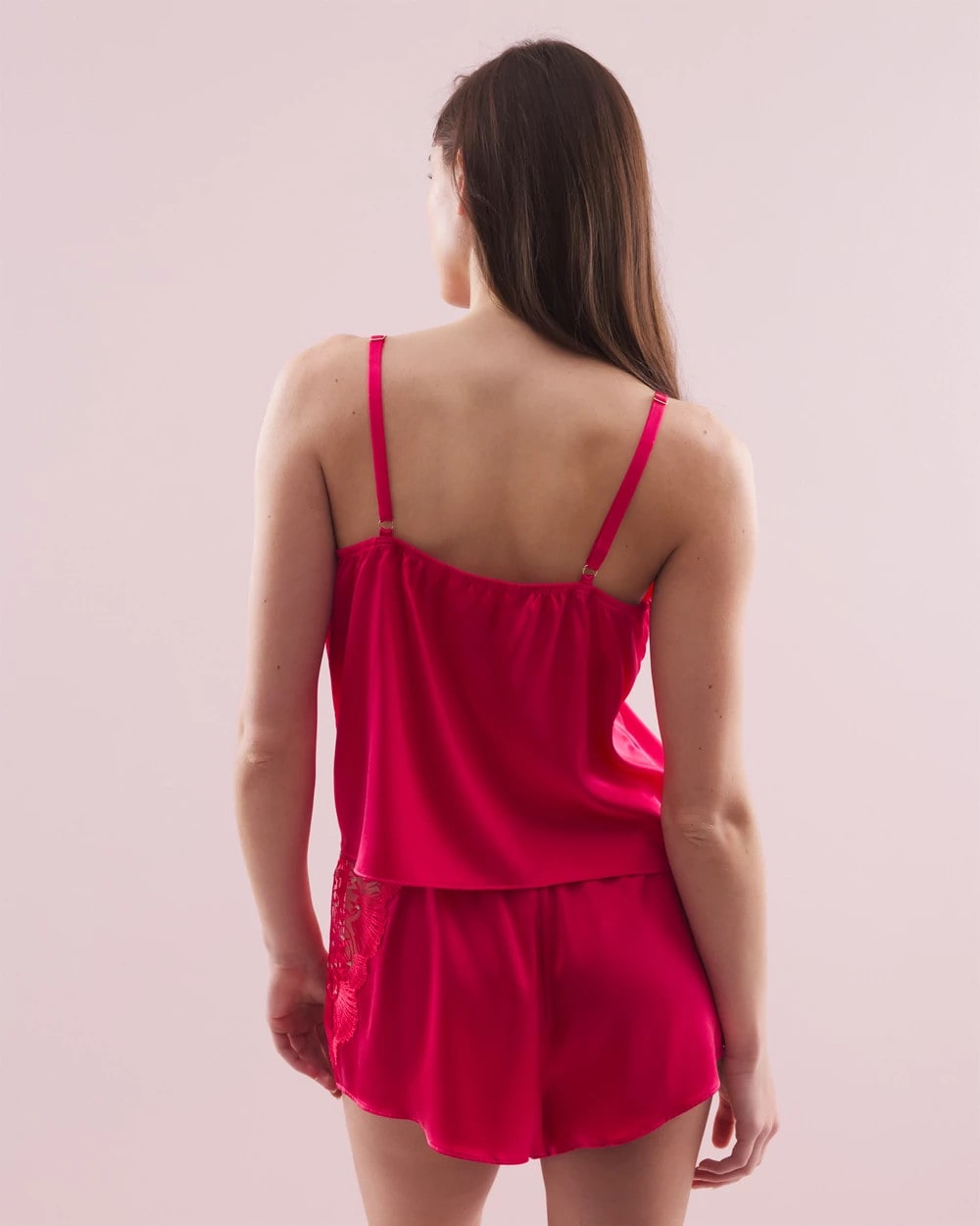 Silk Pajama Cami - PERFECT PINK | Soma Women