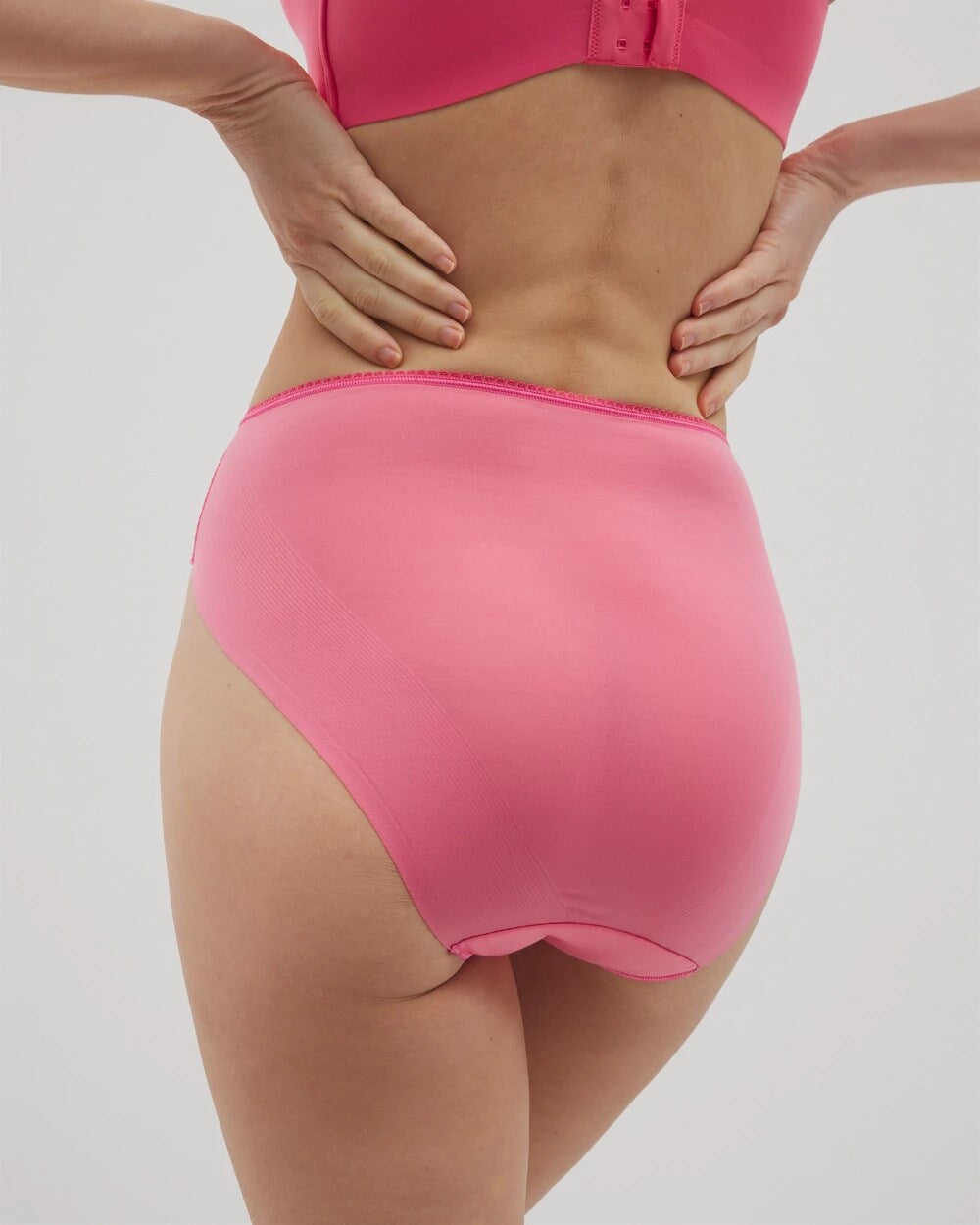 Edge High-Leg Panty with Lace - CAMELLIA ROSE | Soma Women