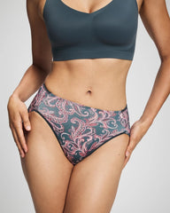 High-Leg Brief Panty - IMPERIAL PAISLEY M PET | Soma Women