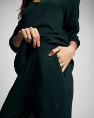 Banded Pajama Bottom - GREEN JOLIE | Soma Women