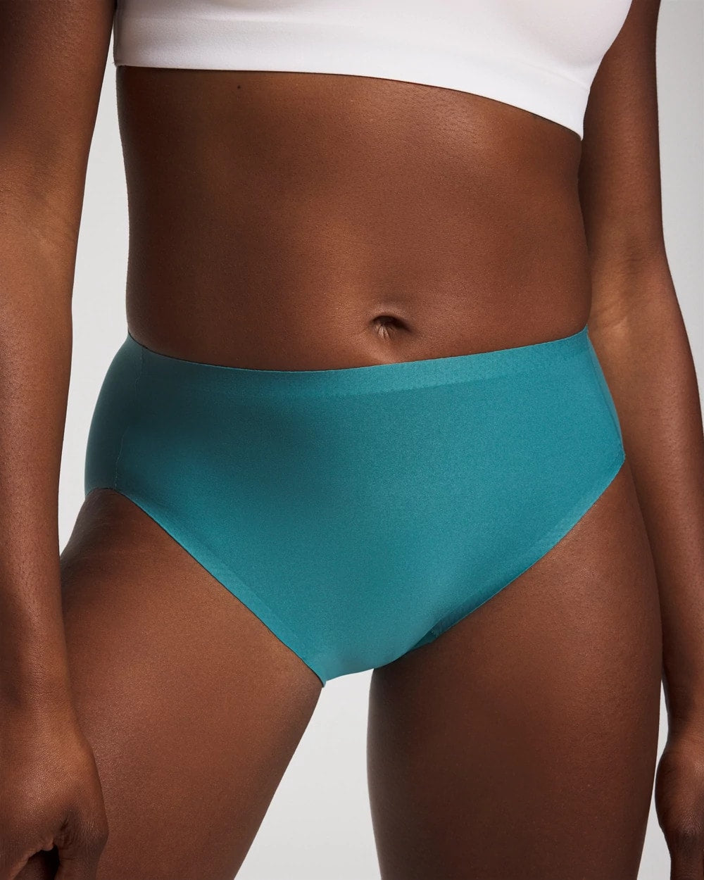 Soft Stretch High Leg Panty - CERULEAN TEAL | Soma Women