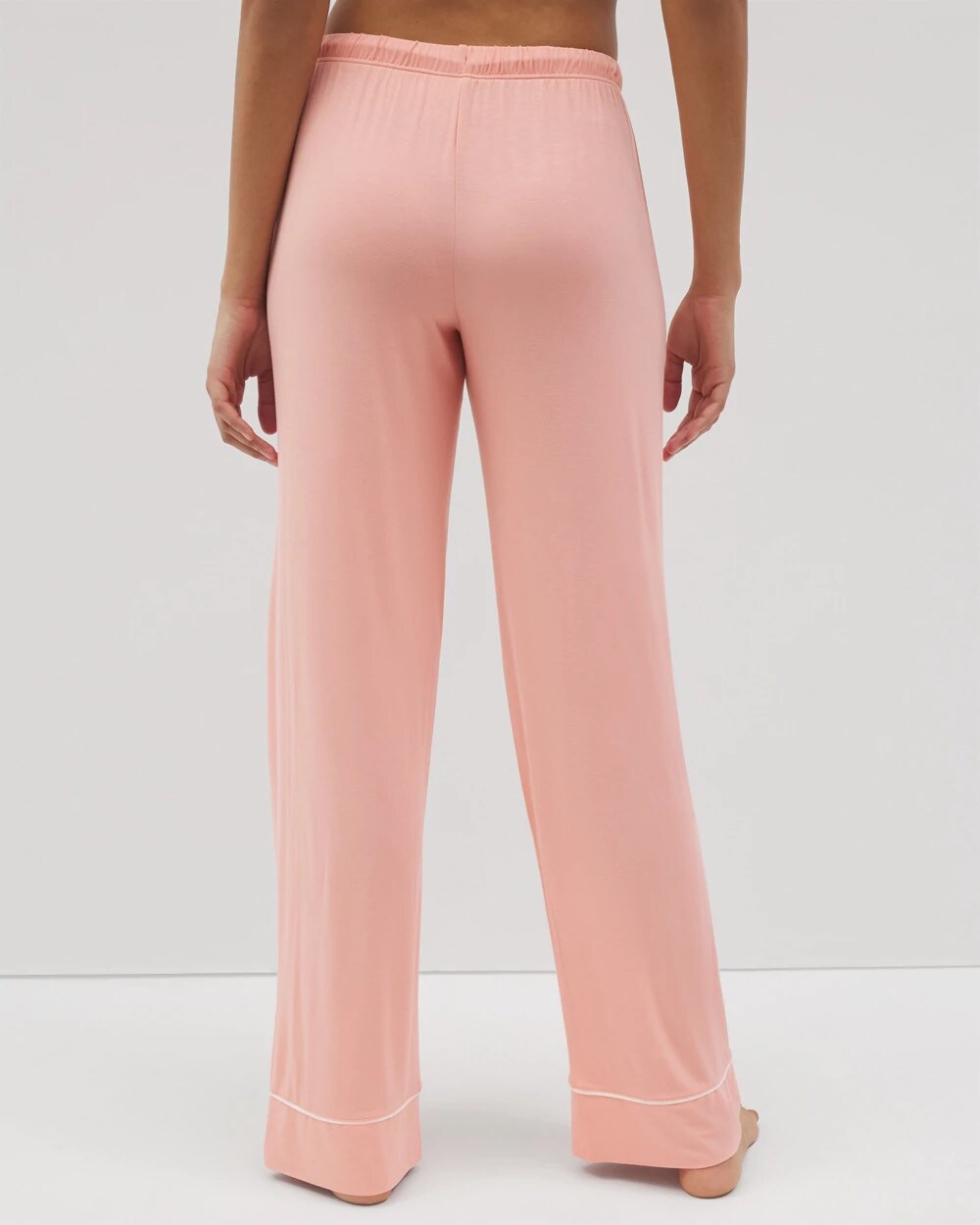 Solid Piped Pajama Pants - PALOMA GLOW | Soma Women