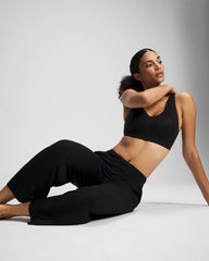 Cropped Pajama Pants - BLACK | Soma Women