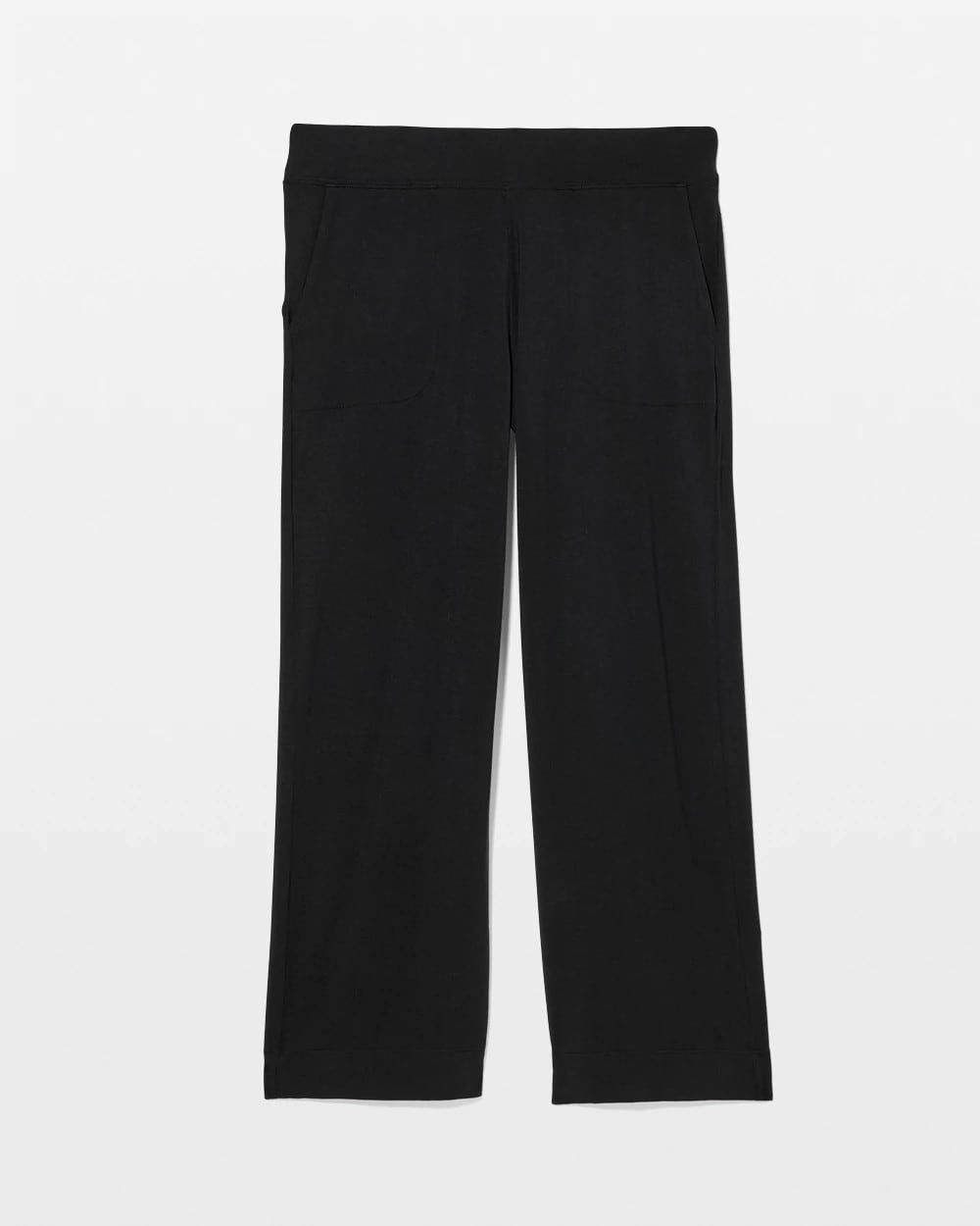 Cropped Pajama Pants - BLACK | Soma Women