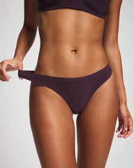 Soft Stretch Thong Panty - PLUM PERFECT | Soma Women