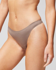 Soft Stretch Thong Panty - MOCHACCINO | Soma Women