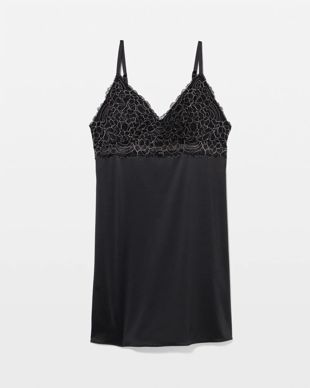 Lace Chemise - BLACK | Soma Women