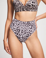 Tummy High-Waist Thong Panty - DIVINE LEOPARD MINI TAUPE | Soma Women