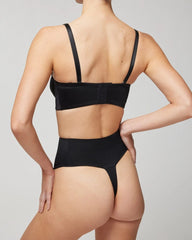 Tummy High-Waist Thong Panty - BLACK | Soma Women