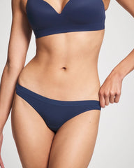 Cotton Thong Panty - INK BLUE | Soma Women